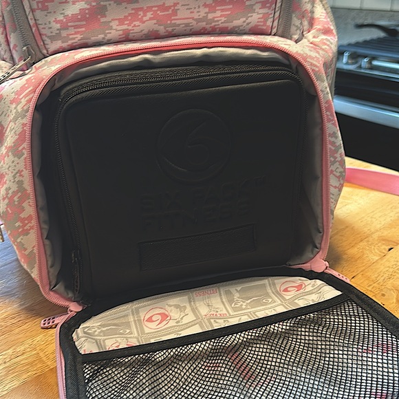 Pink Camouflage Backpack - Picture 3 of 7